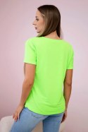 Bluzka Free Flight zielony neon