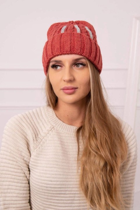 Czapka damska Selena K384 ruda Czapka damska Selena K384 ruda