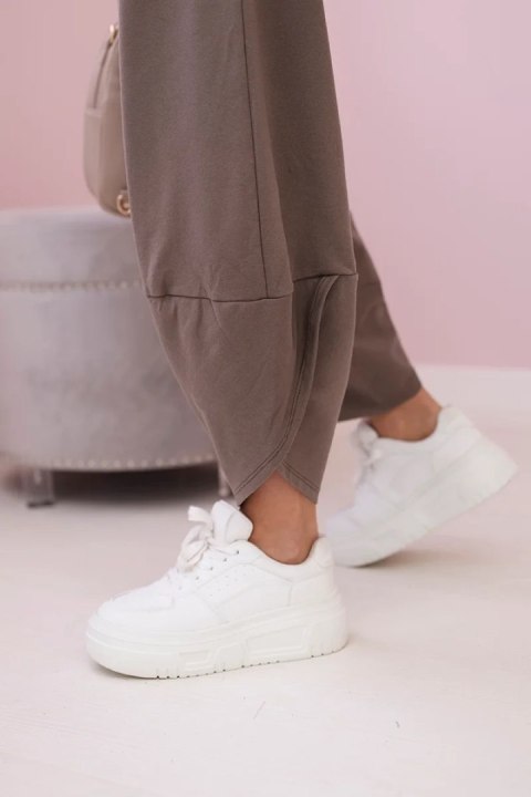 Komplet bawełniany bluza + spodnie fango Komplet bawełniany bluza + spodnie fango