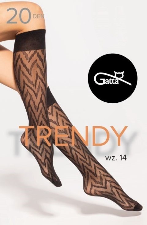 Podkolanówki TRENDY LINE 14 Podkolanówki TRENDY LINE 14