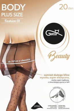Rajstopy BODY PLUS SIZE 01
