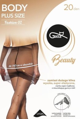 Rajstopy BODY PLUS SIZE 02