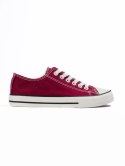 Damskie trampki bordowe - 36