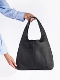 Czarna torebka damska shopper - one size
