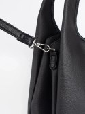 Czarna torebka damska shopper - one size