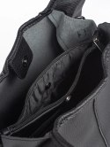 Czarna torebka damska shopper - one size