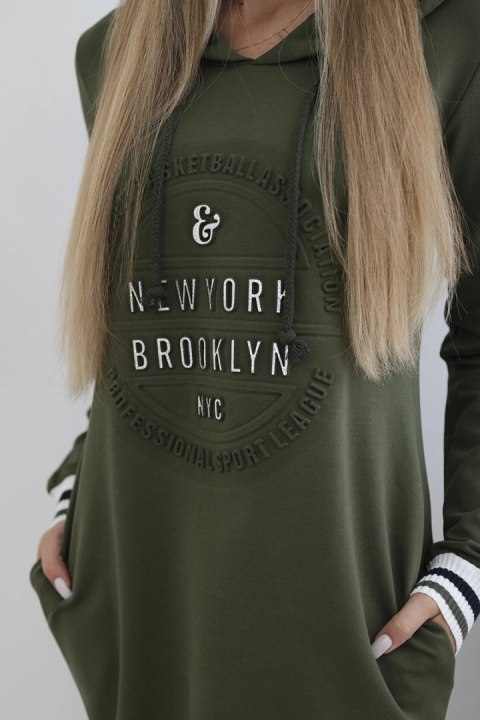 Sukienka Brooklyn khaki uniwersalny