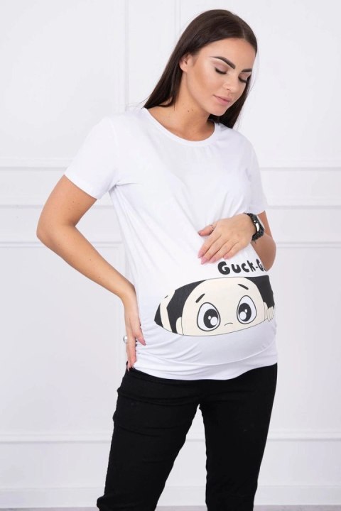 Bluzka ciążowa Guck biała M-L-XL