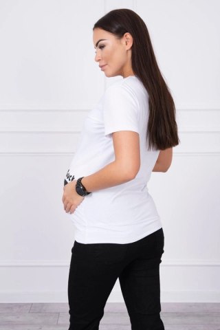 Bluzka ciążowa Guck biała M-L-XL