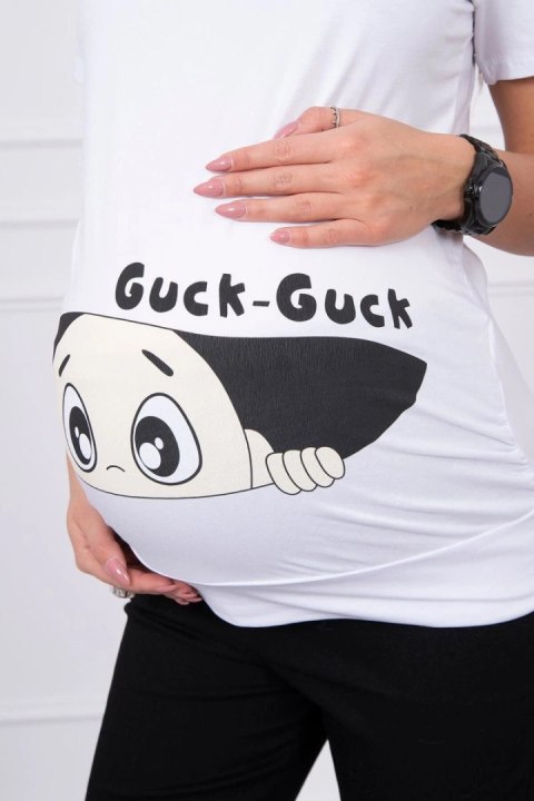 Bluzka ciążowa Guck biała M-L-XL