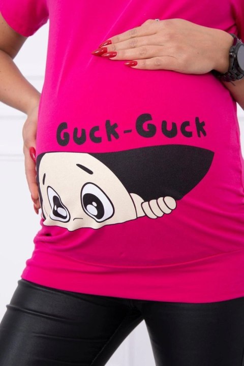 Bluzka ciążowa Guck fuksja M-L-XL