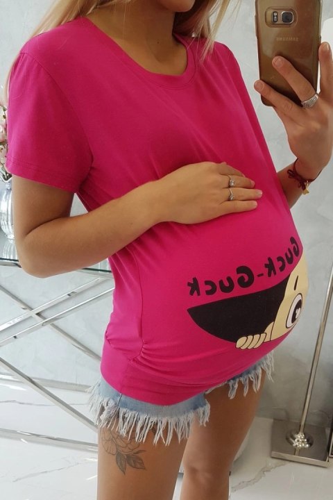 Bluzka ciążowa Guck fuksja M-L-XL