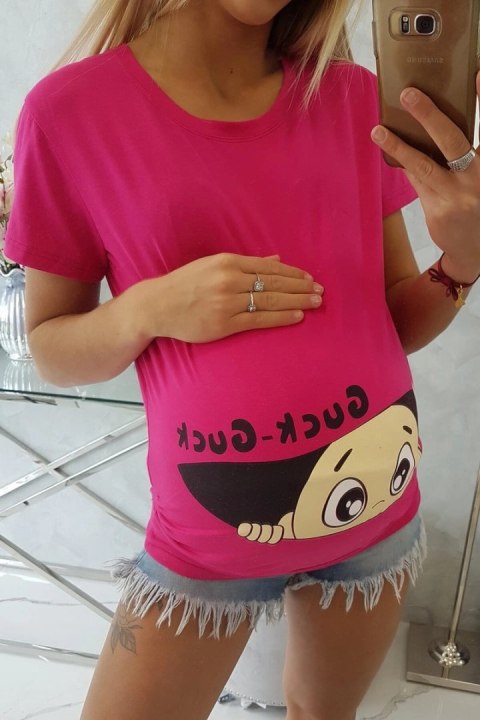 Bluzka ciążowa Guck fuksja M-L-XL
