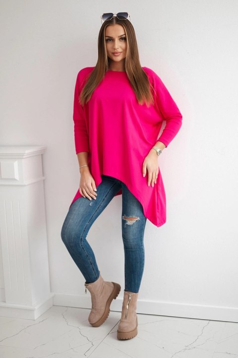 Bluzka oversize fuksja uniwersalny