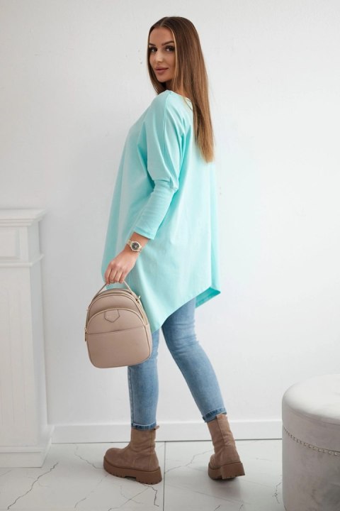 Bluzka oversize miętowa uniwersalny