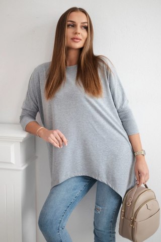 Bluzka oversize szara uniwersalny