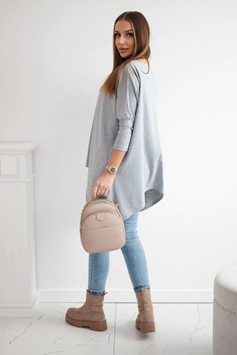 Bluzka oversize szara uniwersalny