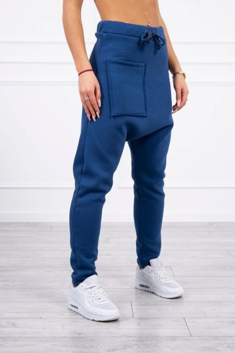 Komplet ze spodniami Baggy jeansowy uniwersalny