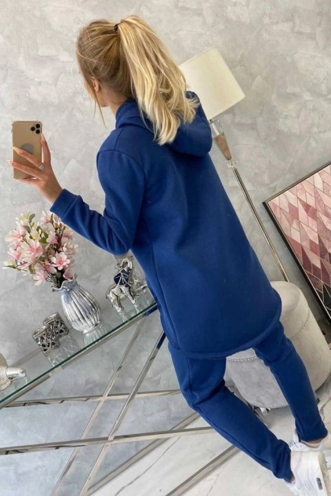 Komplet ze spodniami Baggy jeansowy uniwersalny