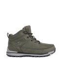 Zielone ocieplane buty trekkingowe - 36