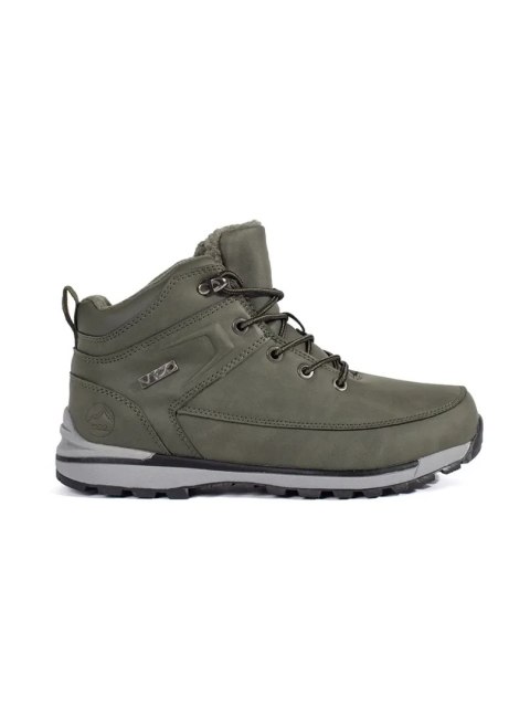 Zielone ocieplane buty trekkingowe - 36