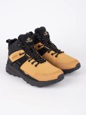 Brązowe wysokie buty męskie trekkingowe - 44