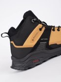 Brązowe wysokie buty męskie trekkingowe - 44