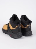 Brązowe wysokie buty męskie trekkingowe - 44
