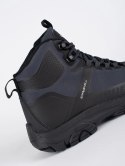 Granatowe buty zimowe męskie wiązane - 42