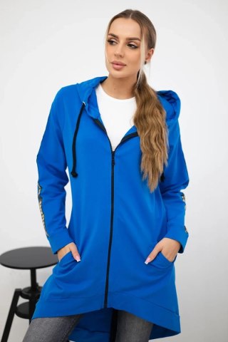 Bluza z suwakiem z tyłu jeans uniwersalny