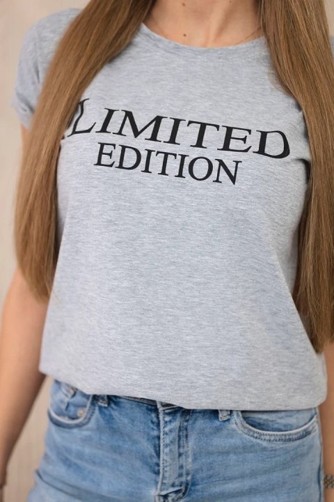 Bluzka Limited edition szara uniwersalny