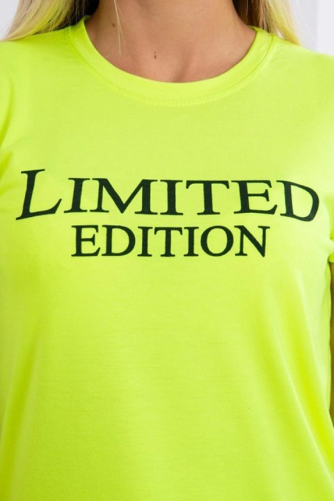 Bluzka Limited edition żółty neon uniwersalny