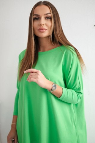 Bluzka oversize jasny zielony uniwersalny