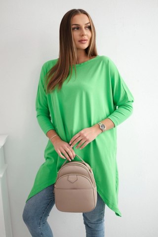 Bluzka oversize jasny zielony uniwersalny