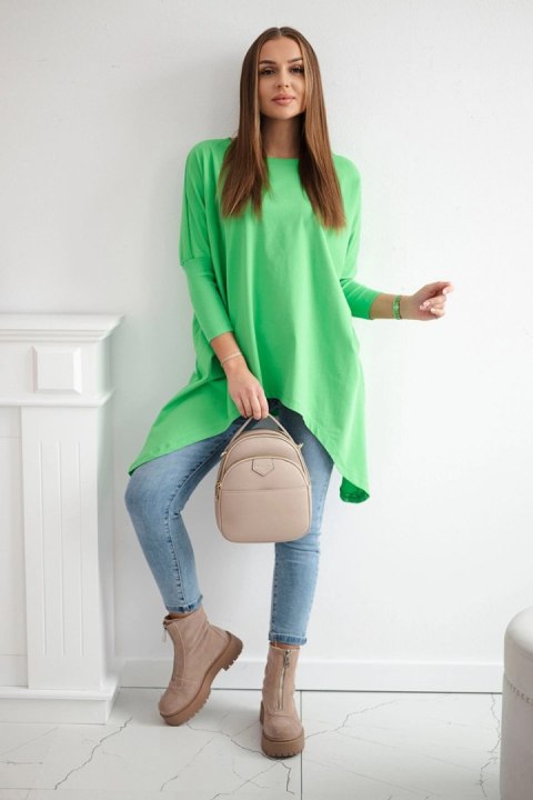Bluzka oversize jasny zielony uniwersalny