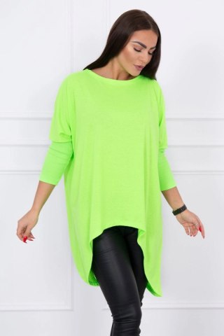 Bluzka oversize zielony neon uniwersalny