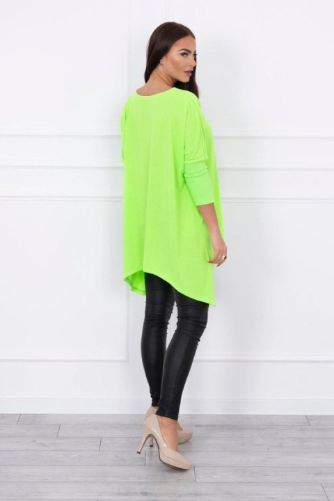 Bluzka oversize zielony neon uniwersalny
