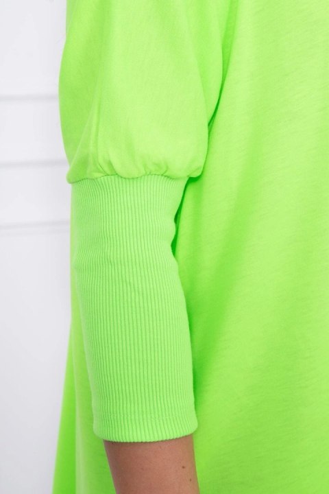 Bluzka oversize zielony neon uniwersalny