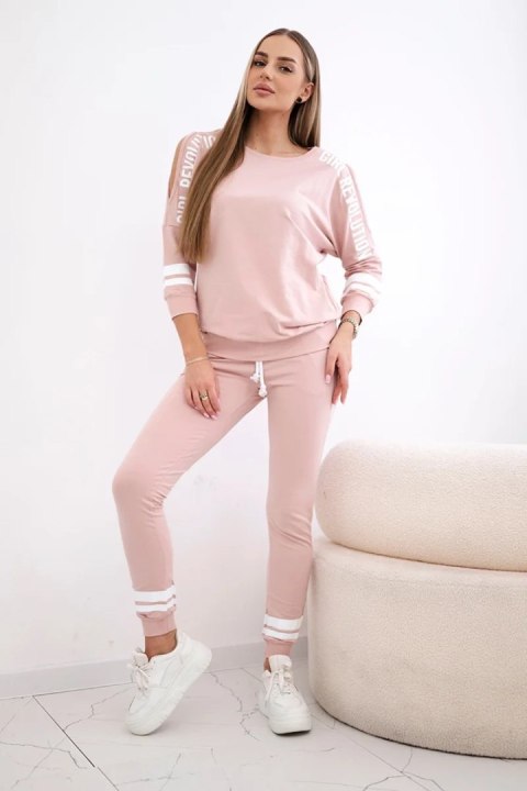 Komplet Girl Revolution ciemny pudrowy róż uniwersalny