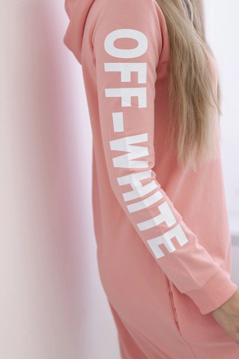 Sukienka Off White morelowa uniwersalny