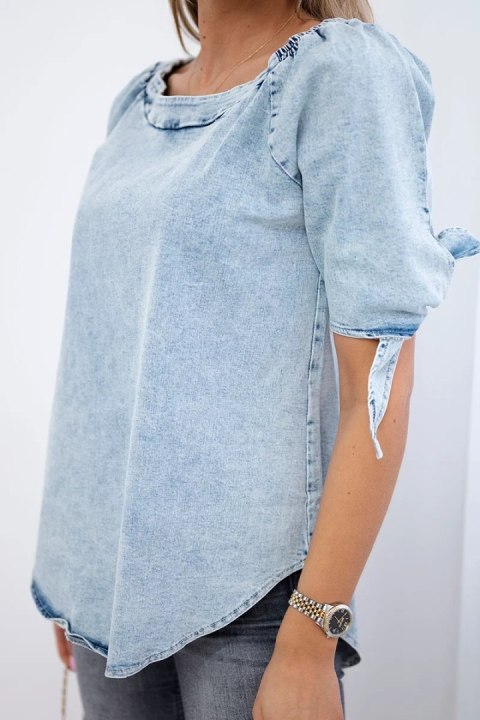 Bluzka jeansowa ze stretchem uniwersalny Bluzka jeansowa ze stretchem uniwersalny