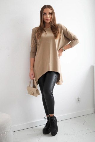 Bluzka oversize camelowa uniwersalny
