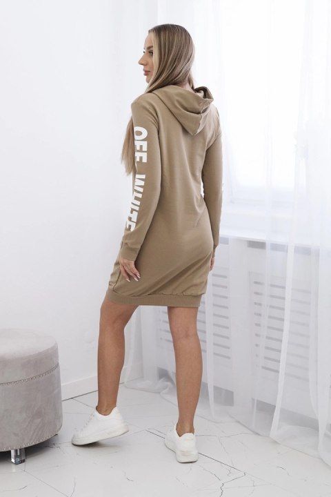 Sukienka Off White camelowa uniwersalny