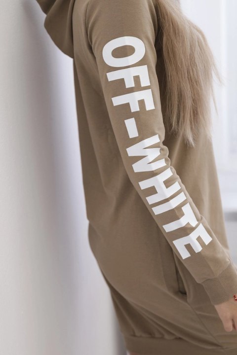 Sukienka Off White camelowa uniwersalny
