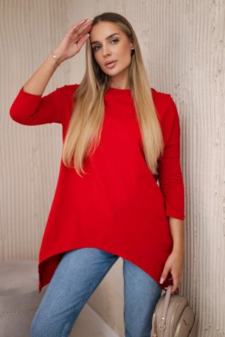 Bluza z nadrukiem roweru czerwona uniwersalny
