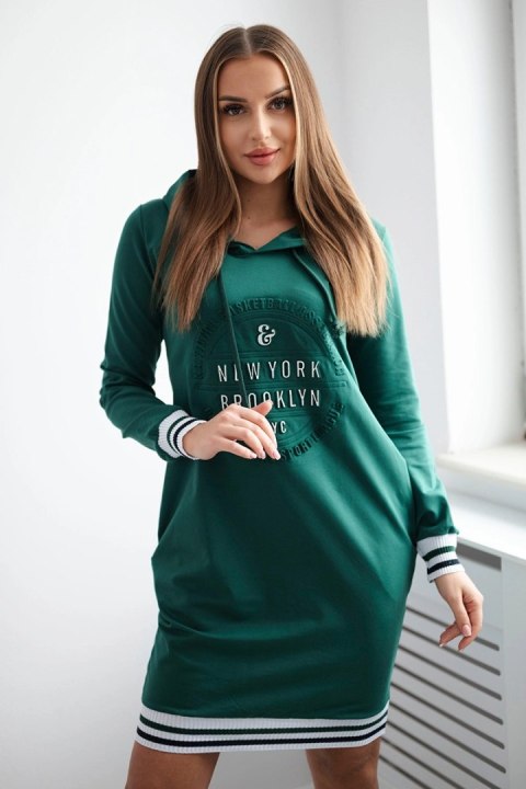 Sukienka Brooklyn ciemno zielona uniwersalny Sukienka Brooklyn ciemno zielona uniwersalny