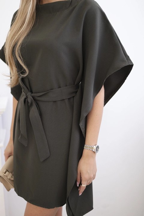 Sukienka nietoperz Oversize khaki uniwersalny