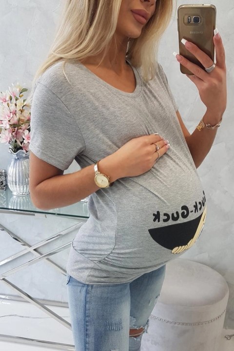 Bluzka ciążowa Guck szara M-L-XL