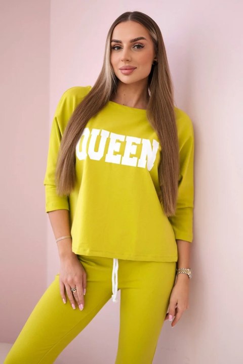 Komplet z nadrukiem Queen kiwi uniwersalny