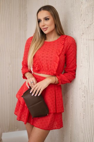 Sukienka boho czerwona uniwersalny